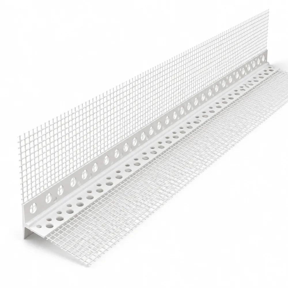 Colțar PVC cu plasă 10 × 15 2,5 M