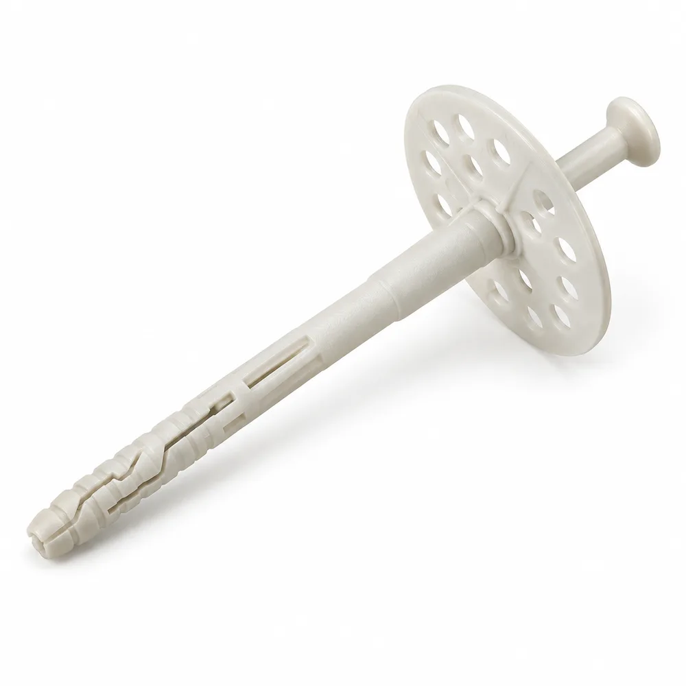 Wall plugs and nails for polystyrene +nail plastic 10 × 200